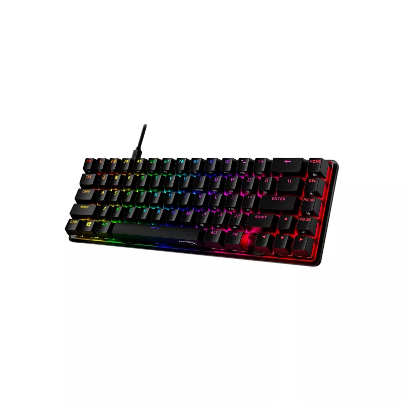 Teclado gaming mecânico HyperX Alloy Origins 65 – HX Aqua (layout US)