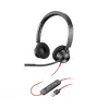 Headset HP Poly Poly Blackwire 3320 USB-A, com fios, escritório/call center, 130 g, headset, preto