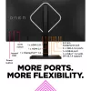 Monitor gaming OMEN by HP 27 polegadas UHD 144 Hz – OMEN 27k