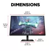 Monitor gaming OMEN by HP 27 polegadas UHD 144 Hz – OMEN 27k