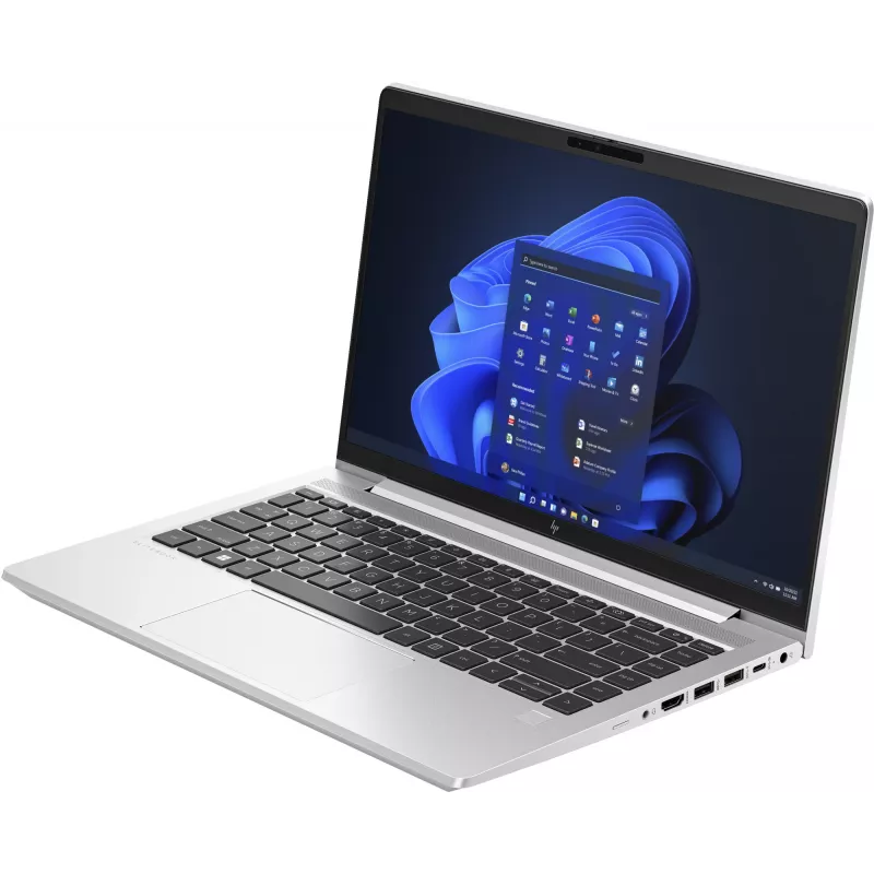 Portátil HP EliteBook 645 G10 AMD Ryzen™ 5 7530U 35,6 cm (14 polegadas) Full HD 8 GB DDR4-SDRAM 256 GB SSD Wi-Fi 6E (802.11ax) Windows 11 Pro prateado