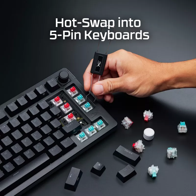 Interruptor mecânico linear para teclado KINGSTON HyperX 85U07AA 45 g força de atuação