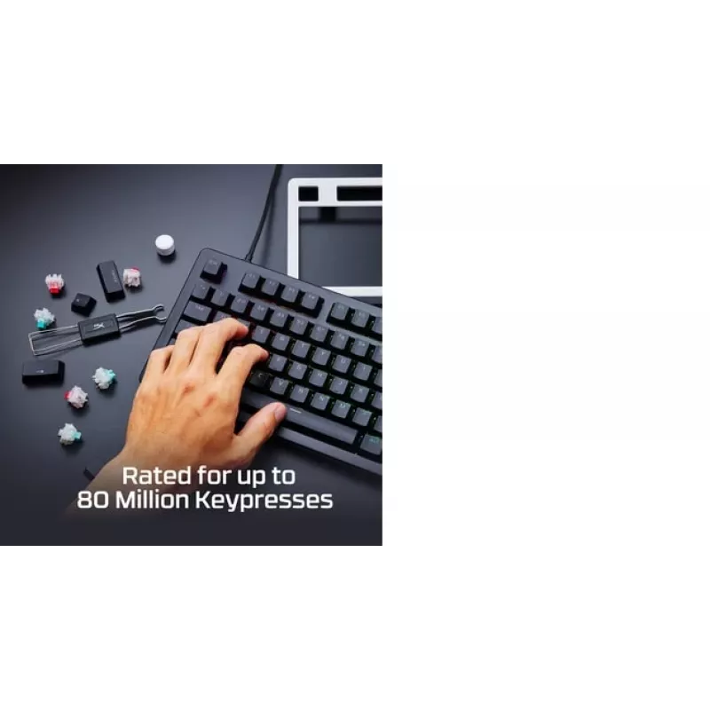 Interruptor mecânico linear para teclado KINGSTON HyperX 85U07AA 45 g força de atuação