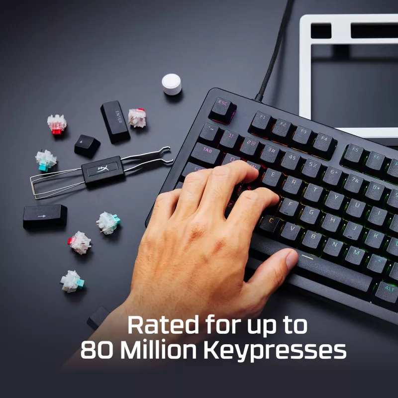Interruptor mecânico linear para teclado KINGSTON HyperX 85U07AA 45 g força de atuação