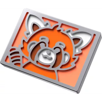 Pin magnético Kingston HyperX Cute Series 85U21AA — fixação magnética, pin decorativo gaming