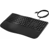 Teclado com fios tamanho completo HP 485 Comfort com porta USB e 23 teclas programáveis