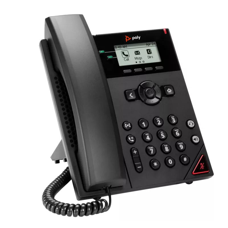 Telefone IP HP Poly VVX 150 2 linhas com PoE, 300 g, China, México, 357 kg