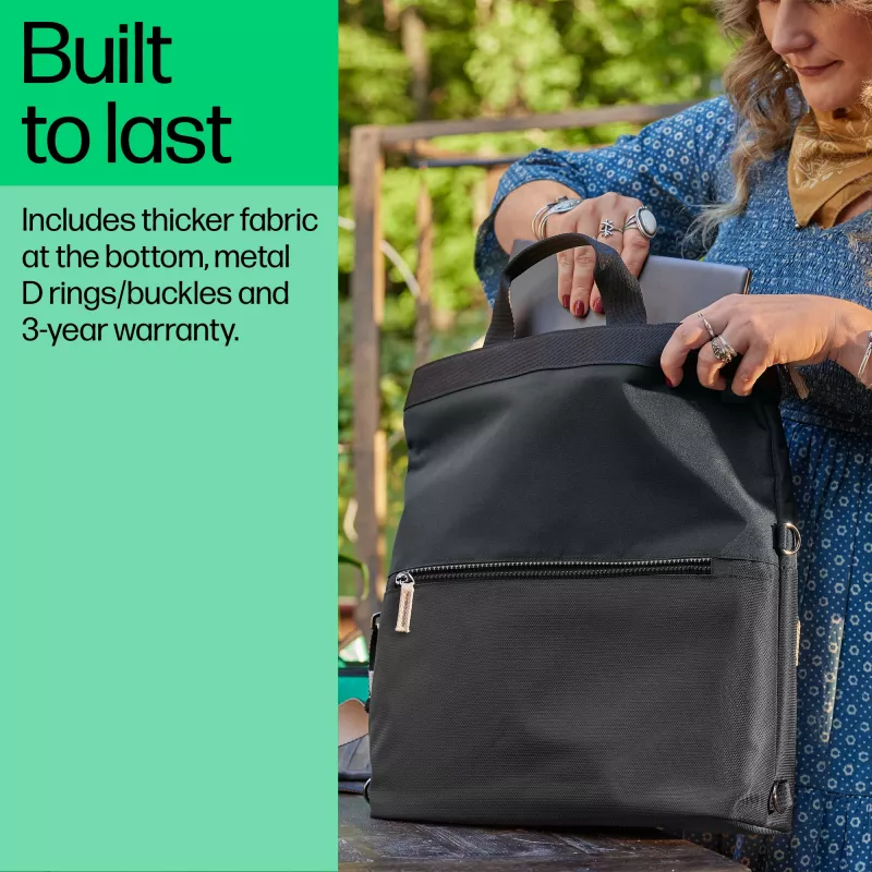 Mochila para portátil conversível HP 14 polegadas Tipo de saco: mochila Tamanho máximo de ecrã: 35,8 cm Peso: 770 g