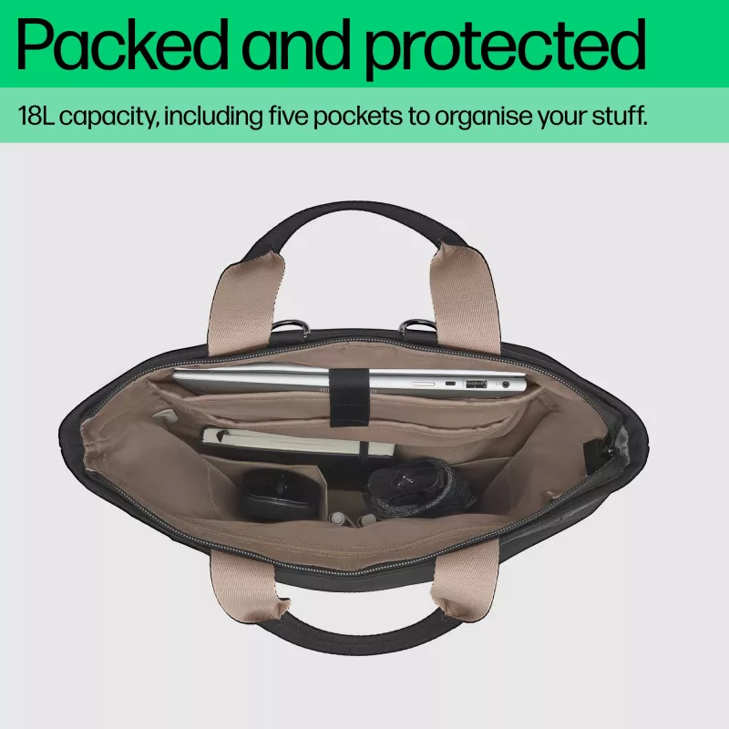 Mochila para portátil conversível HP 14 polegadas Tipo de saco: mochila Tamanho máximo de ecrã: 35,8 cm Peso: 770 g