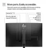 Monitor HP Series 5 Pro 24 polegadas WUXGA – 524pn, 61 cm (24 polegadas), 1920 x 1200 píxeis, WUXGA, LCD, 5 ms, preto