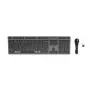 Teclado sem fios recarregável multi-dispositivo HP 720, tamanho completo (100%), sem fios, USB + Bluetooth, mecânico, QWERTY, preto