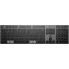 Teclado sem fios recarregável tamanho completo QWERTY HP 725 — Modelo 9T5B2AA#UUW