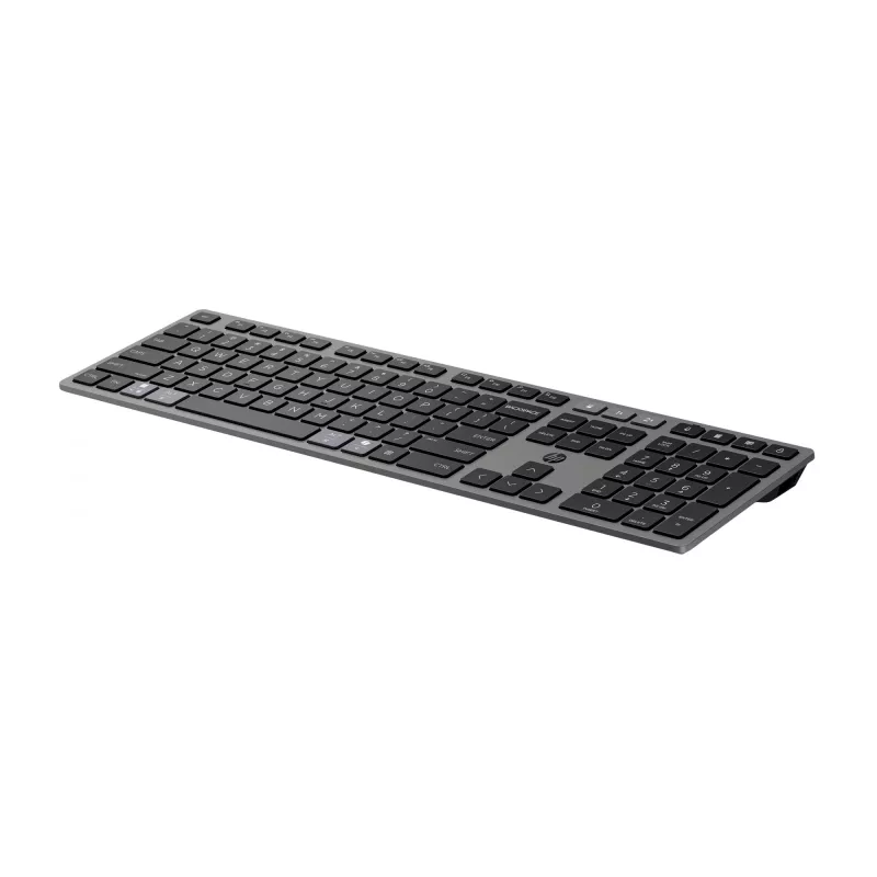 Teclado sem fios recarregável tamanho completo QWERTY HP 725 — Modelo 9T5B2AA#UUW