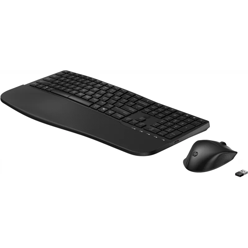 Conjunto teclado e rato HP 685 Comfort Dual-Mode sem fios Bluetooth tamanho completo curvo