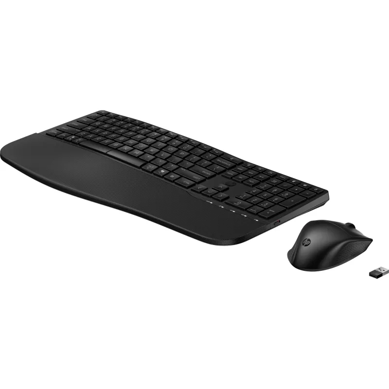 Conjunto teclado e rato HP 685 Comfort Dual-Mode sem fios Bluetooth tamanho completo curvo