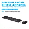 Conjunto teclado e rato sem fios HP 655, preto, rato incluído