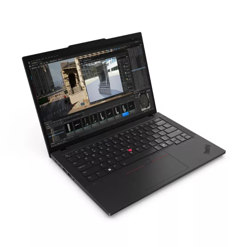 Estação de trabalho móvel Lenovo ThinkPad P14s Gen 5 AMD Ryzen 7 PRO 8840HS 16GB DDR5 512GB SSD