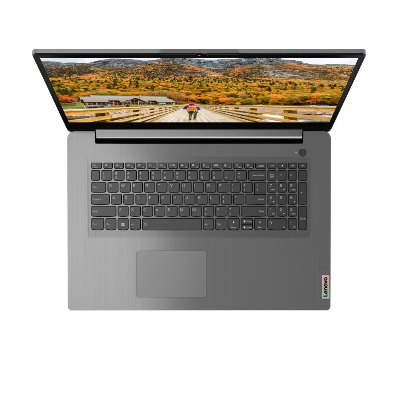 Portátil Lenovo IdeaPad 3 17ALC6 AMD Ryzen™ 7 5700U 43,9 cm (17,3 polegadas) Full HD 12 GB DDR4-SDRAM 512 GB SSD Wi-Fi 6 (802.11ax) Windows 11 Home alemão cinzento