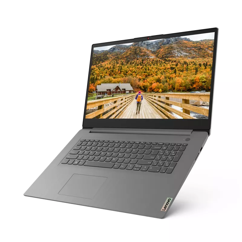 Portátil Lenovo IdeaPad 3 17ALC6 AMD Ryzen™ 7 5700U 43,9 cm (17,3 polegadas) Full HD 12 GB DDR4-SDRAM 512 GB SSD Wi-Fi 6 (802.11ax) Windows 11 Home alemão cinzento