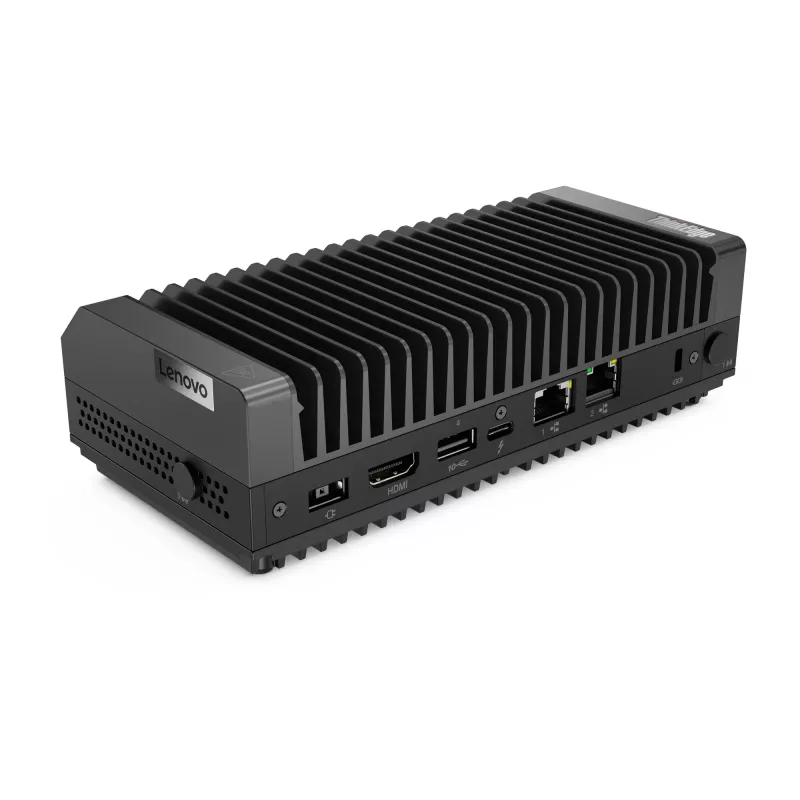 Mini-PC Lenovo ThinkEdge SE30 Intel® Core™ i3 i3-1115GRE 8 GB DDR4-SDRAM 256 GB SSD Windows 11 IoT Enterprise preto