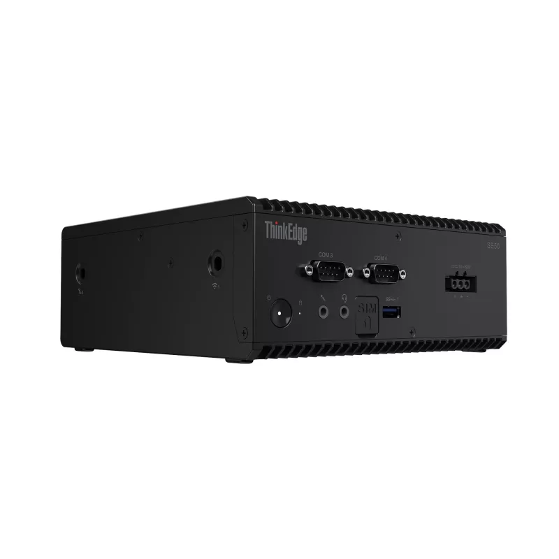 Mini-PC Lenovo ThinkEdge SE50 Intel® Core™ i5 i5-8365UE 8 GB DDR4-SDRAM 128 GB SSD Windows 11 IoT Enterprise preto