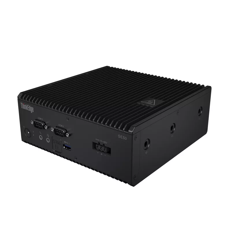 Mini-PC Lenovo ThinkEdge SE50 Intel® Core™ i5 i5-8365UE 8 GB DDR4-SDRAM 128 GB SSD Windows 11 IoT Enterprise preto