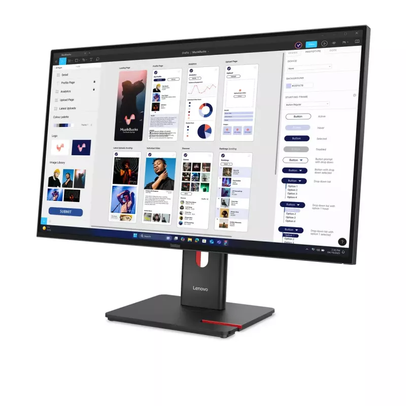 Monitor Lenovo ThinkVision T32UD-40 80 cm (31,5