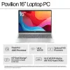 HP Pavilion 16-ag0009na AMD Ryzen™ 5 8540U Portátil 40,6 cm (16 polegadas) ecrã tátil 2K 8 GB LPDDR5-SDRAM Wi-Fi 6 (802.11ax) Windows 11 Home azul (recondicionado)
