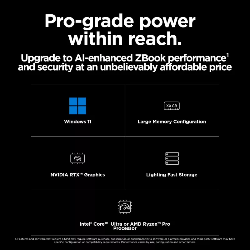 HP ZBook Power G11 A AMD Ryzen™ 7 8845HS Estação de trabalho móvel 40,6 cm (16