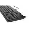 Teclado HP Business slim v2 com leitor de smartcard, Tamanho completo (100%), Com fios, USB, Preto