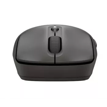 Rato sem fios HP 405 Quiet — ambidestro, Ótico 1200 DPI, RF Wireless + Bluetooth, 5 botões, alimentado por pilha, preto