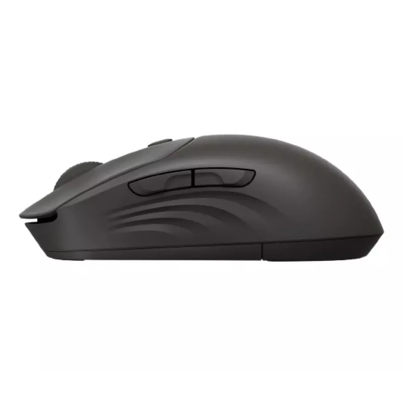 Rato sem fios HP 405 Quiet — ambidestro, Ótico 1200 DPI, RF Wireless + Bluetooth, 5 botões, alimentado por pilha, preto