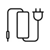 Fonte de alimentação HP 330W Smart AC Adapter, fonte de alimentação universal para interiores, entrada 90–264 V, preta, indicadores LED