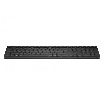 Teclado HP 495K Multi-Device Dual-Mode, Full-Size (100%), sem fios, USB + Bluetooth, preto