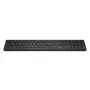 Teclado HP 495K Multi-Device Dual-Mode, Full-Size (100%), sem fios, USB + Bluetooth, preto