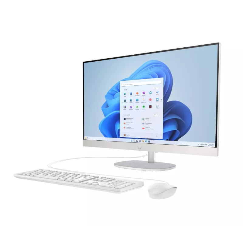 HP All-in-One 27-cr0048na Intel® Core™ i7 i7-1355U 68,6 cm (27 polegadas) 1920 x 1080 píxeis All-in-One PC 8 GB DDR4-SDRAM 1 TB SSD Windows 11 Home Wi-Fi 6 (802.11ax) branco (recondicionado)