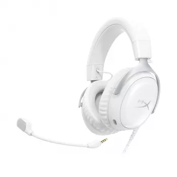 HyperX Cloud III - Headset gaming (branco), branco, China, Tailândia, Circumaural, Fechado, 155 mm, 86,7 mm
