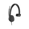 Headset com fios USB HP Poly Mission 615 monaural, 117,5 g, preto