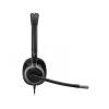 Headset com fios USB HP Poly Mission 615 monaural, 117,5 g, preto