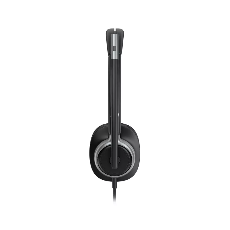 Headset com fios USB HP Poly Mission 615 monaural, 117,5 g, preto