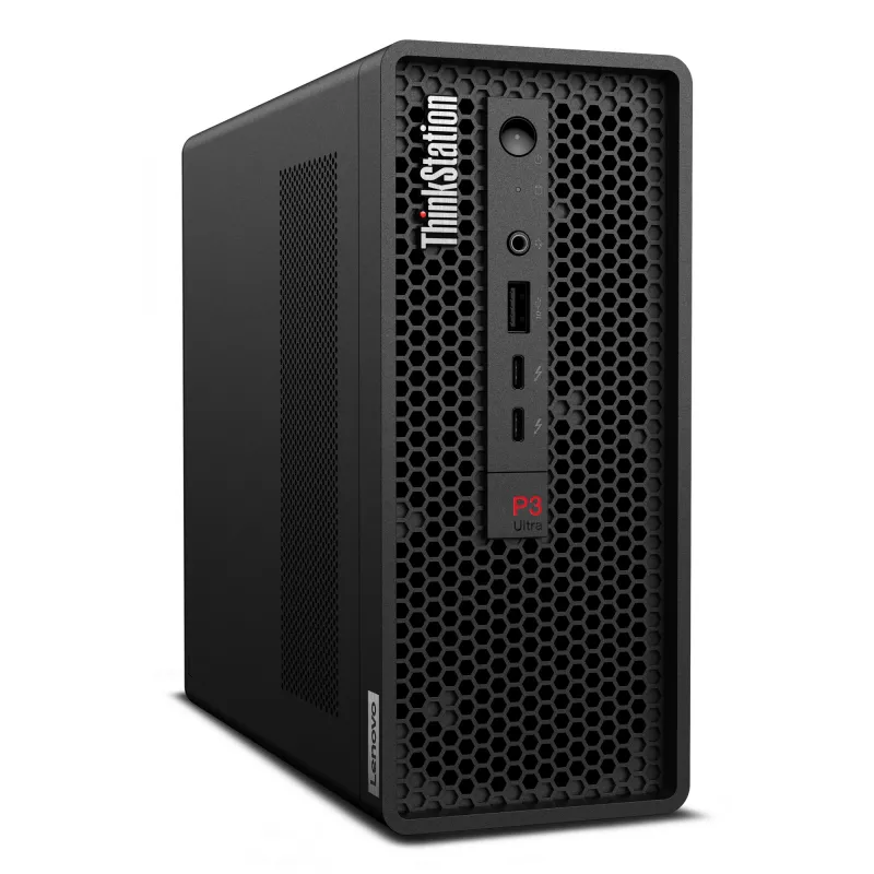 Lenovo ThinkStation P3 Ultra SFF Intel® Core™ i7 i7-14700 32 GB DDR5-SDRAM 512 GB SSD Windows 11 Pro USFF estação de trabalho preto