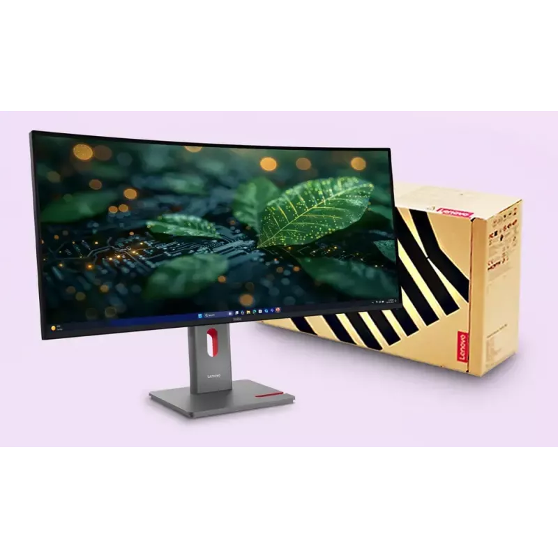 Monitor Lenovo ThinkVision P40WD-40 100,8 cm (39,7 inch) WUHD 5120x2160 LCD 21:9 6 ms Hub USB Altifalantes altura ajustável VESA