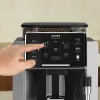 Máquina de café expresso KRUPS Sensation EA910E — automática, depósito de água de 1,7 l, moinho integrado, 2 saídas, 1450 W