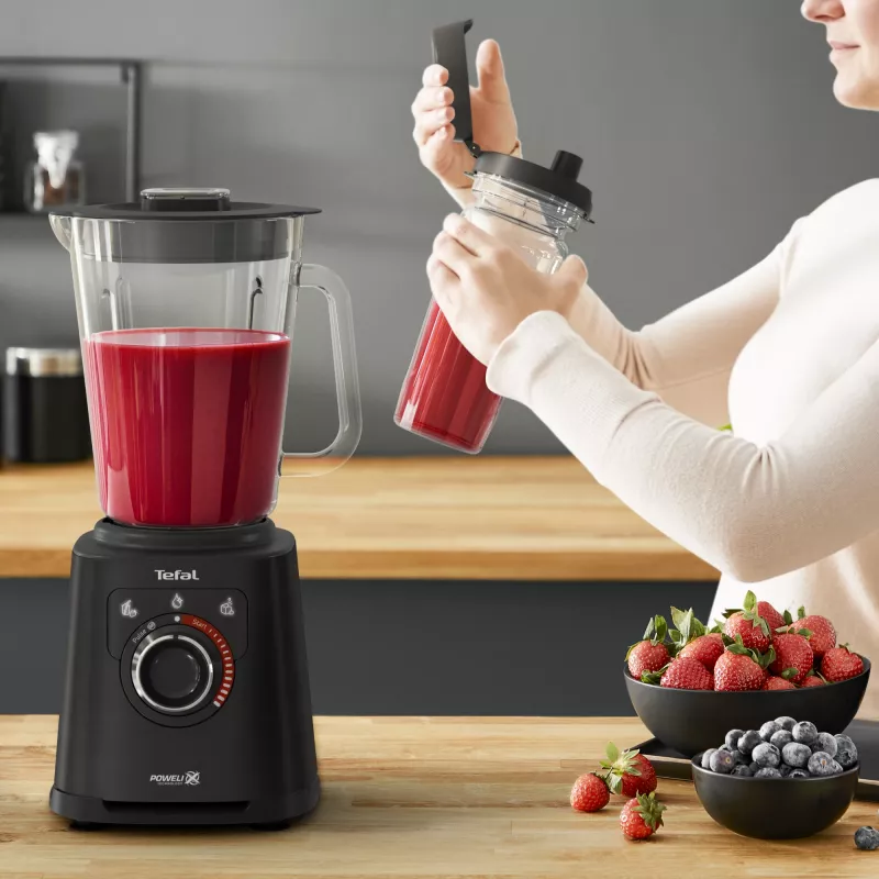Tefal Perfectmix+ BL87G8 1.5 L Liquidificadora 1200 W Preto