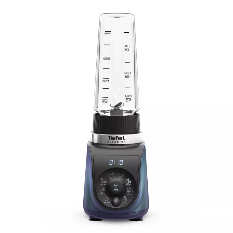 Tefal Blend Up BL19H4F0 Liquidificadora 0,85 L Liquidificadora 1000 W Azul, Transparente