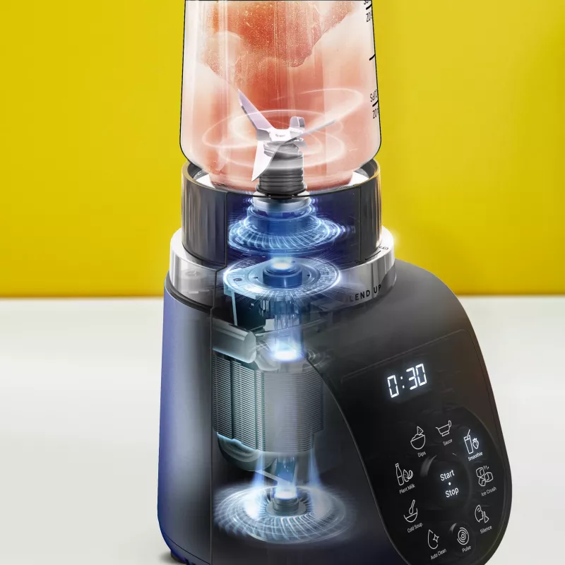 Tefal Blend Up BL19H4F0 Liquidificadora 0,85 L Liquidificadora 1000 W Azul, Transparente