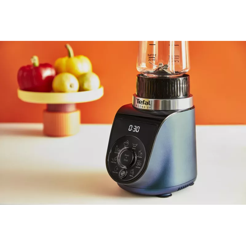 Tefal Blend Up BL19H4F0 Liquidificadora 0,85 L Liquidificadora 1000 W Azul, Transparente
