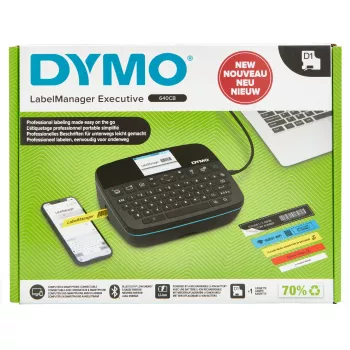 Impressora de etiquetas DYMO LabelManager 2202107 térmica direta / transferência térmica 15 mm/s com fios e sem fios Wi-Fi Bluetooth