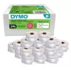 Rolos de etiquetas Dymo 2223589 – etiquetas de papel branco 5,4 × 2,5 cm, 500 etiquetas/rolo, 12000 etiquetas/pacote, FSC