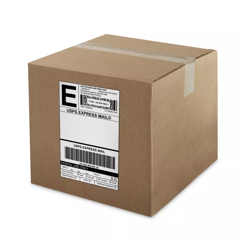 DYMO 2238107 etiquetas de envio UPS, 102 x 210 mm, 6 rolos x 140 etiquetas, preto sobre branco